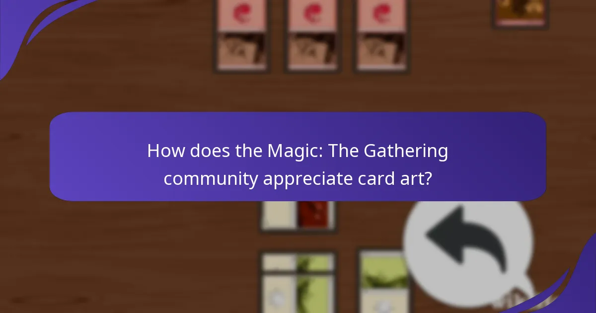 How has the design of Magic: The Gathering card art evolved over time?