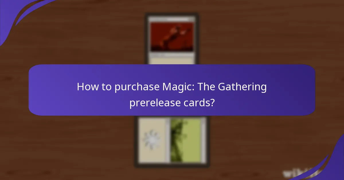 Which specific sets have prerelease cards?
