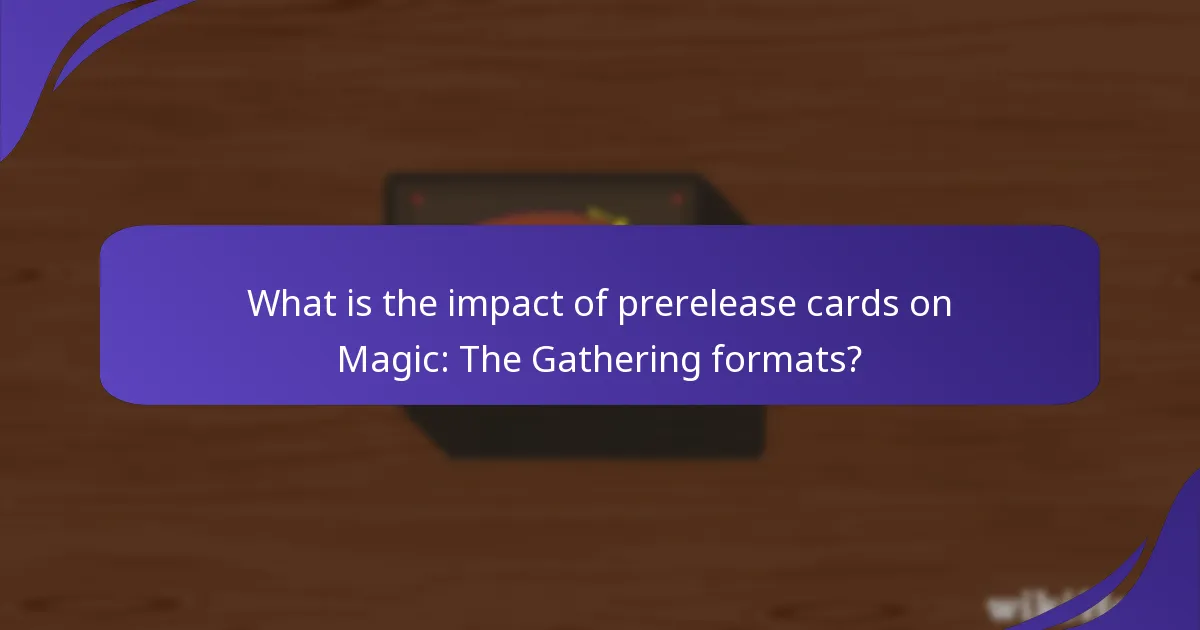 Which prerelease cards are likely to dominate the meta?